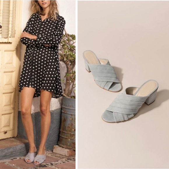 ANTHROPOLOGIE MINT & ROSE Agatha Adriatico heel - Picture 3 of 10